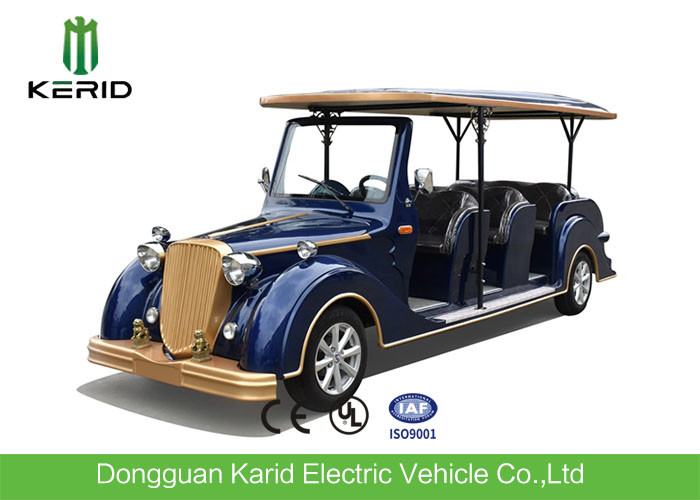8 11 koltuk elektrikli vintage otomobiller 8v 4kw dc sistemli bakimsiz