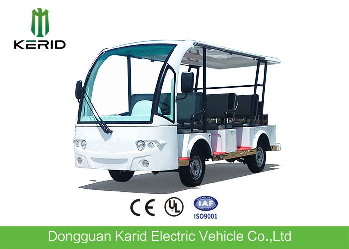 beyaz 48v 8 kanepe koltuklar elektrikli gezi araba turistik gezi icin boynuz hoparlor suits ile