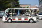 Standard Electric Sightseeing Bus With Four Wheels Hydraulic Braking System