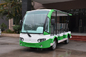 Battery Operated 4 Wheel Electric Shuttle Bus 48V Motor For Public Area Transportation