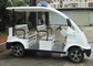Battery Operated 4 Wheel Utility Cart With 4 Seats / Electric Sightseeing Vehicle